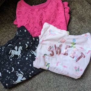 Toddler's long sleeve shirts. Three (3) size 4T